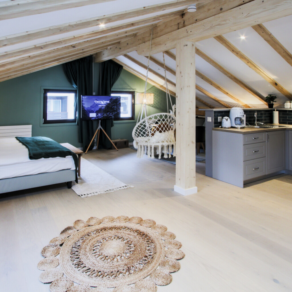 Studio Loft en Attique